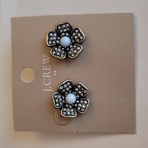 J.Crew Factory Flower Stud Earrings
